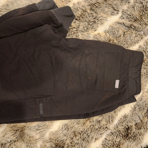 Small FIGS jogger scrub pants black - Picture 4 of 6